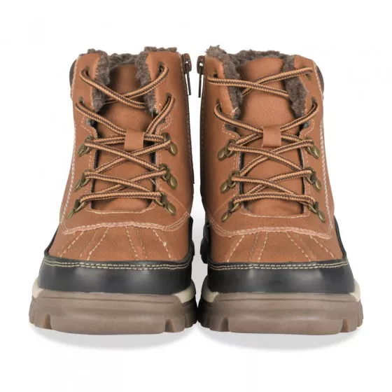 Bottines COGNAC LITTLE BOYS