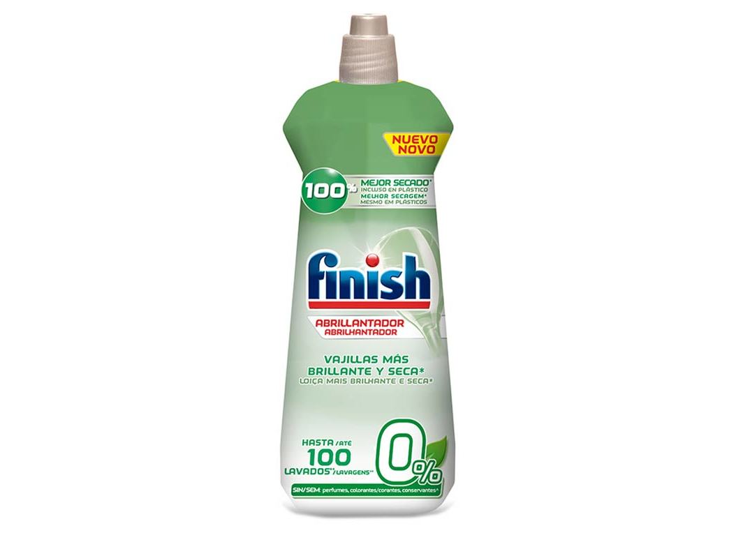 Abrilhantador Máquina Loiça Finish 0% 400ml