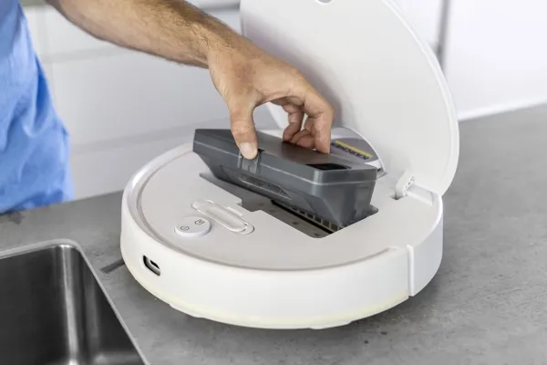 Kärcher RCV 3 robotstøvsuger med vaskefunktion, hvid