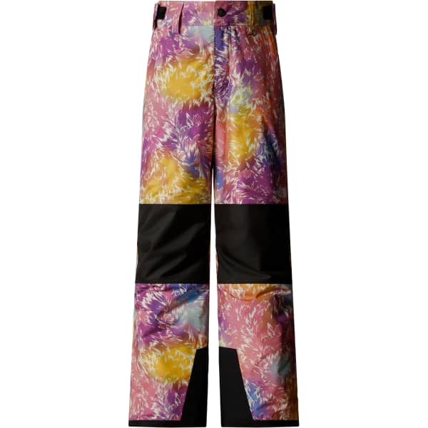 Pantalon de ski THE NORTH FACE G FREEDOM INSULATED PANT RADIANT POPPY BLOWING WIND PRINT