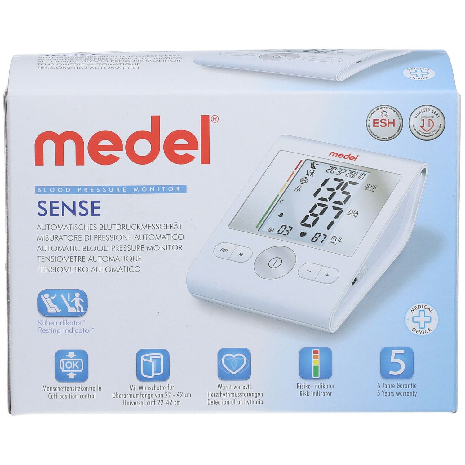 medel® Sense Blutdruckmessgerät