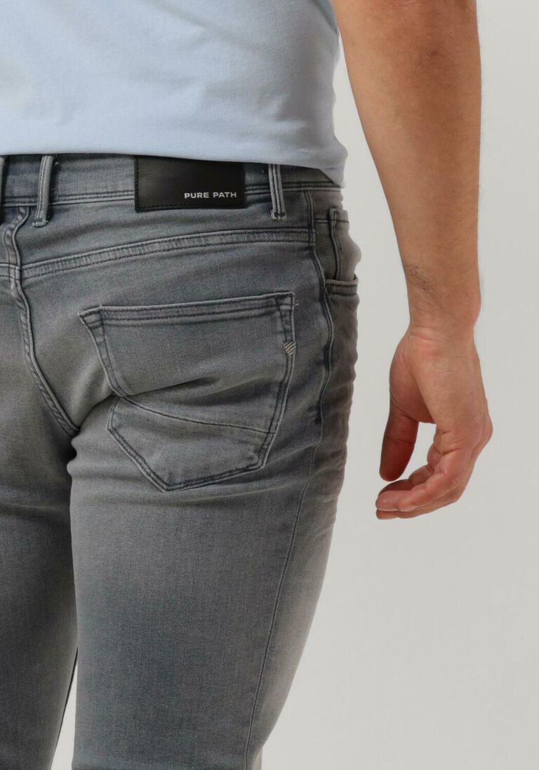PURE PATH grijze pure path slim fit jeans w1225 the jone