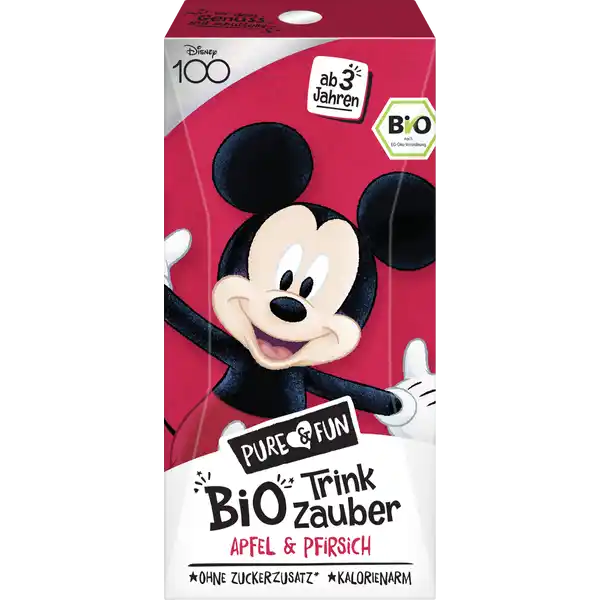 Bio-Trinkzauber Apfel & Pfirsich