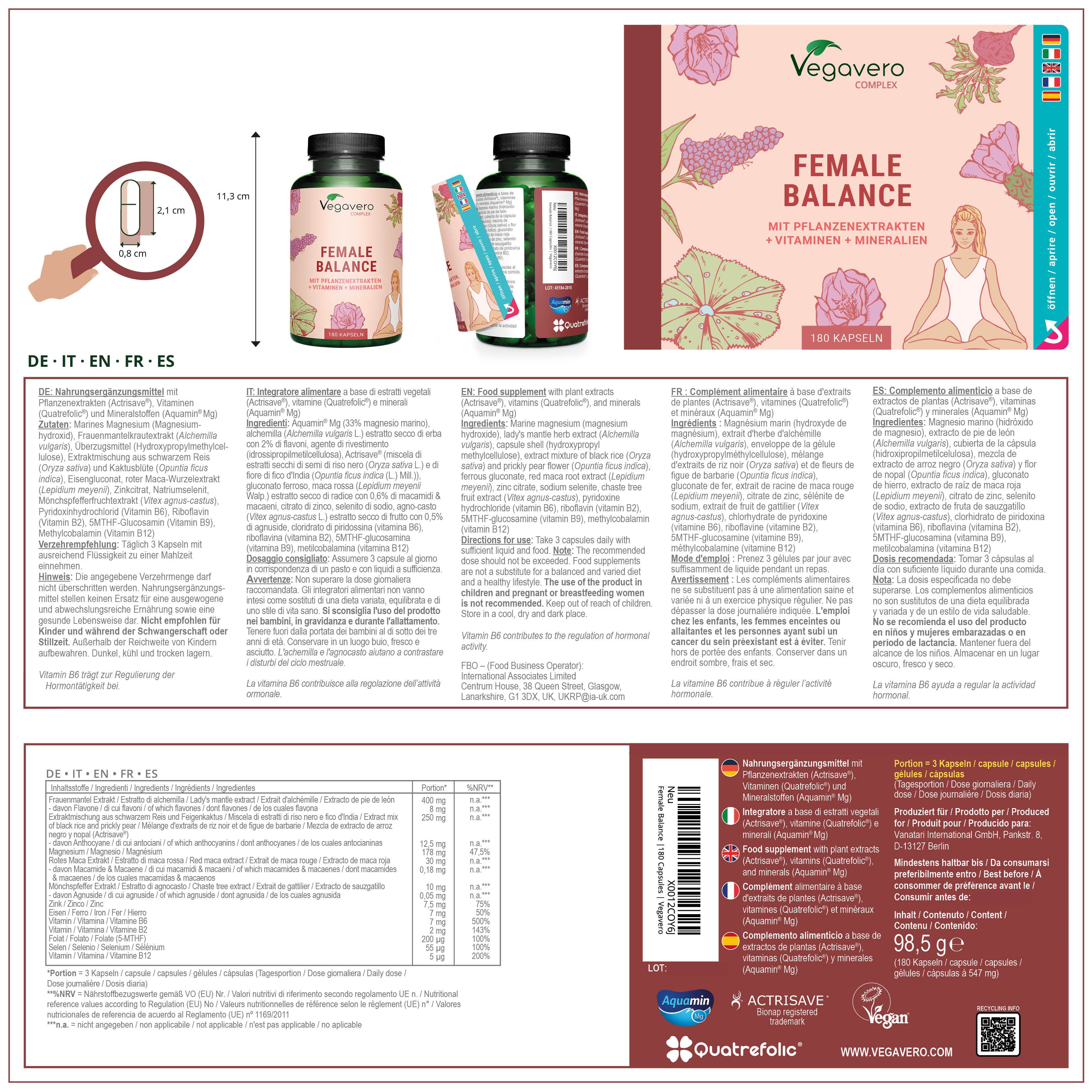 VEGAVERO Female Balance Complex