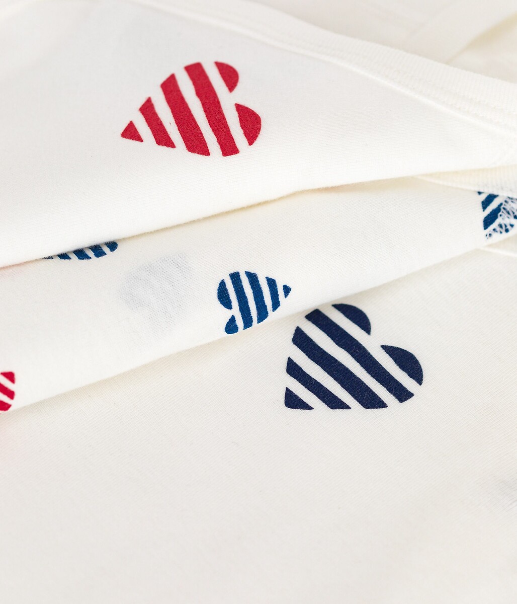 PETIT BATEAU<br>Conjunto de 3 bodies de manga comprida