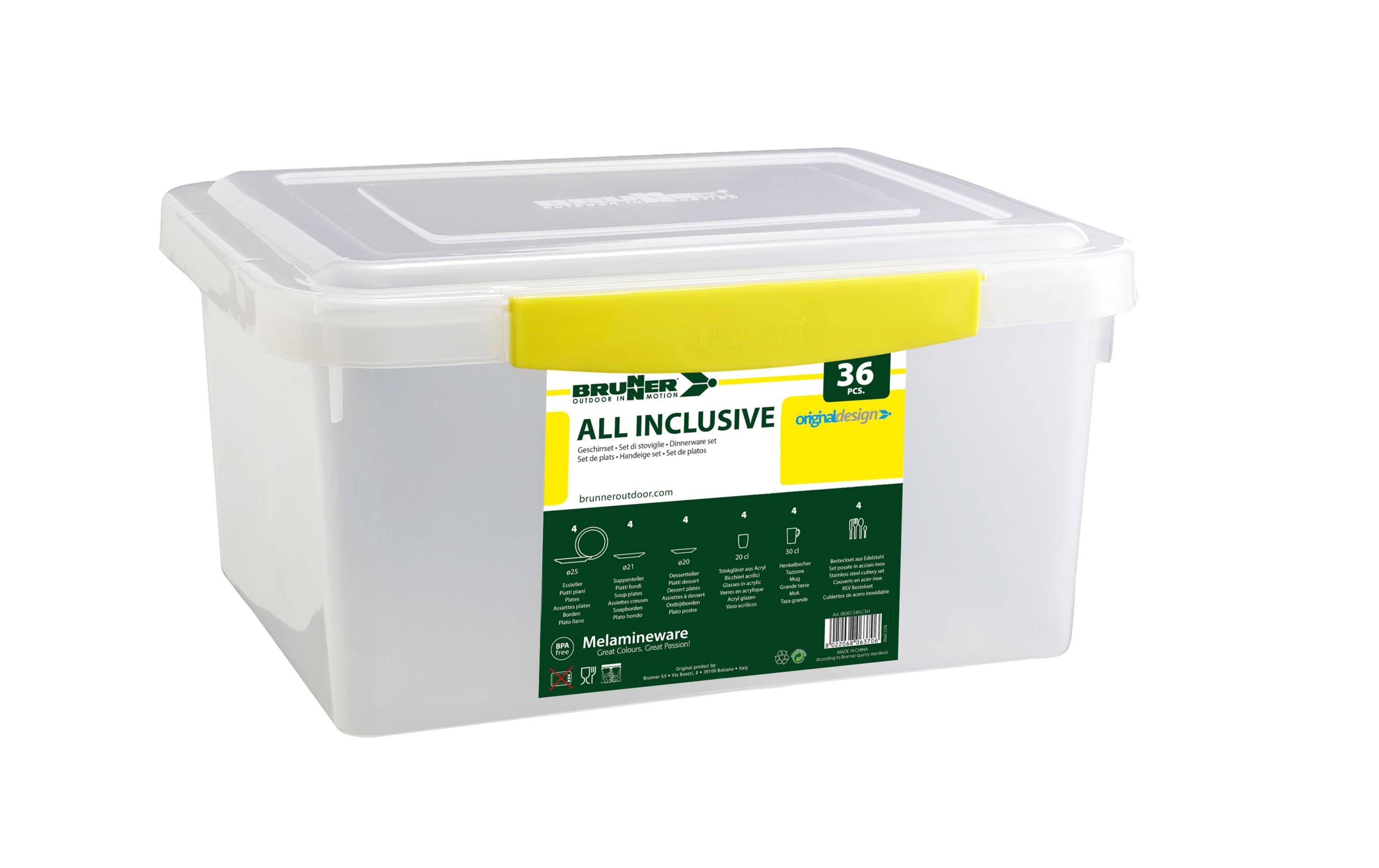 Outdoor-Geschirrset All inclusive Bluebay<br>Geschirrset und Besteck