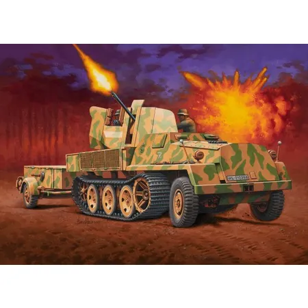 Revell sWS with Flak43 and Sd.Ah58 Ammo Trailer