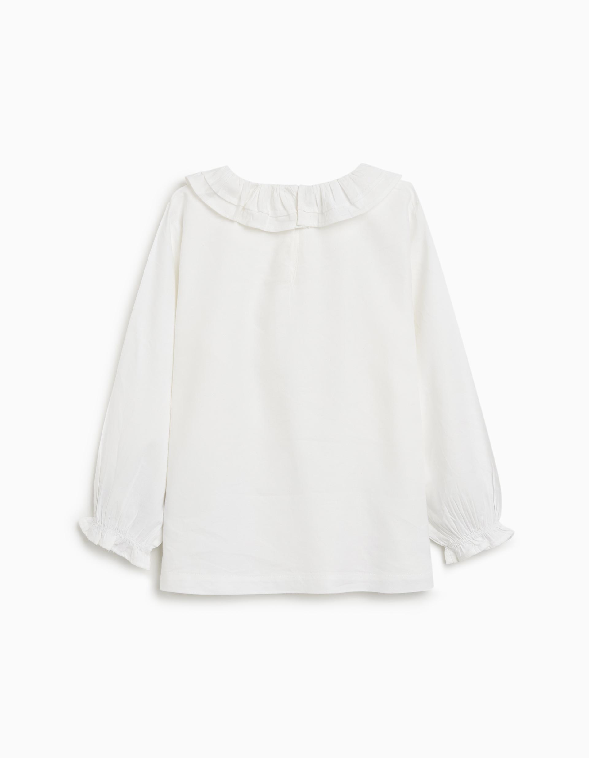 Blusa, Menina, Branco