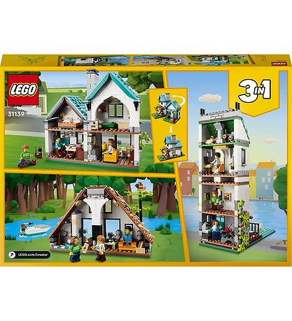 LEGO? Creator - Hyggeligt Hus 31139 - 3-i-1 - 808 Dele