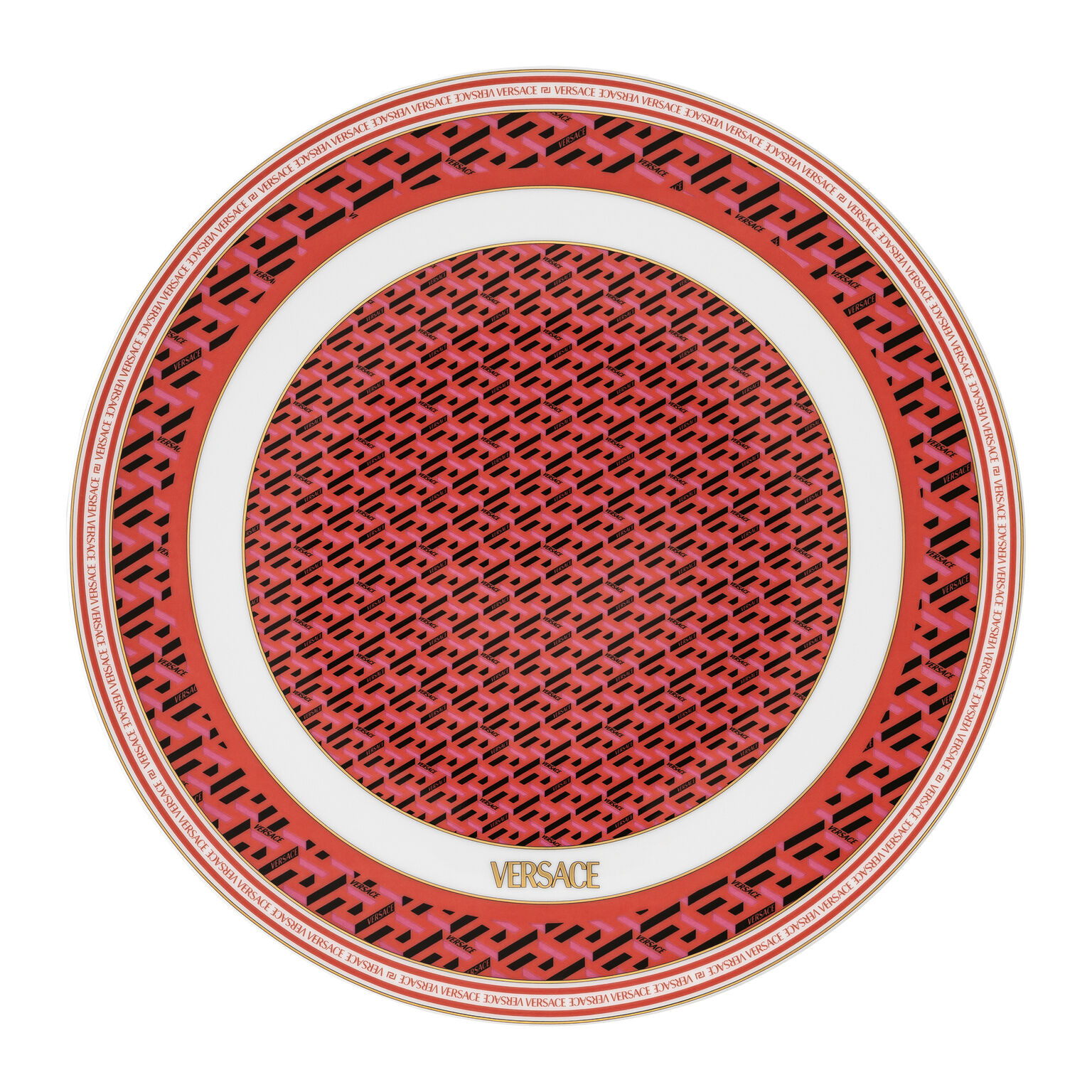 La Greca Signature Red Platzteller 33 cm