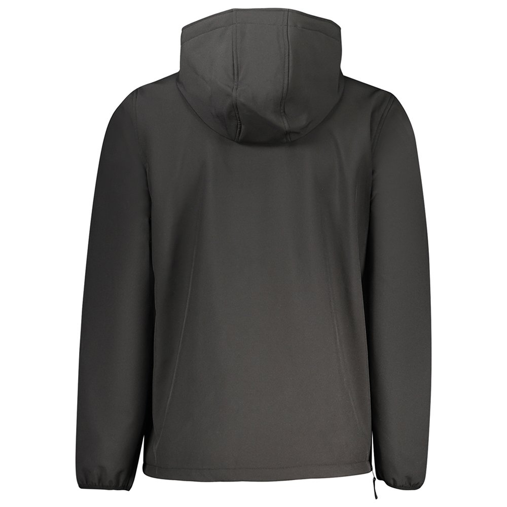 Men's Black Hooded Jacket