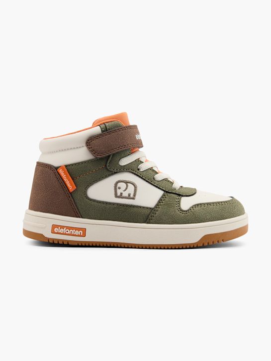 elefanten YOYO Hoher Sneaker Khaki