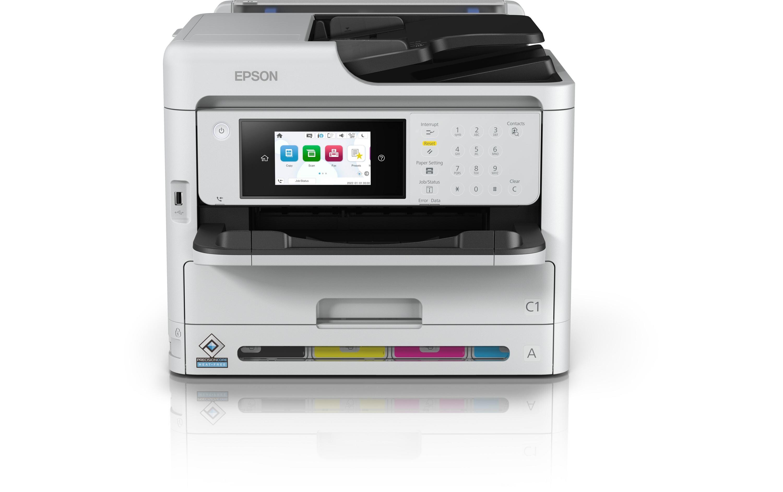 Multifunktionsdrucker WorkForce Pro WF-C5890DWF<br>Netzwerkfähiger 4-in-1-Tintenstrahl-Multifunktionsdrucker für Formate bis A4