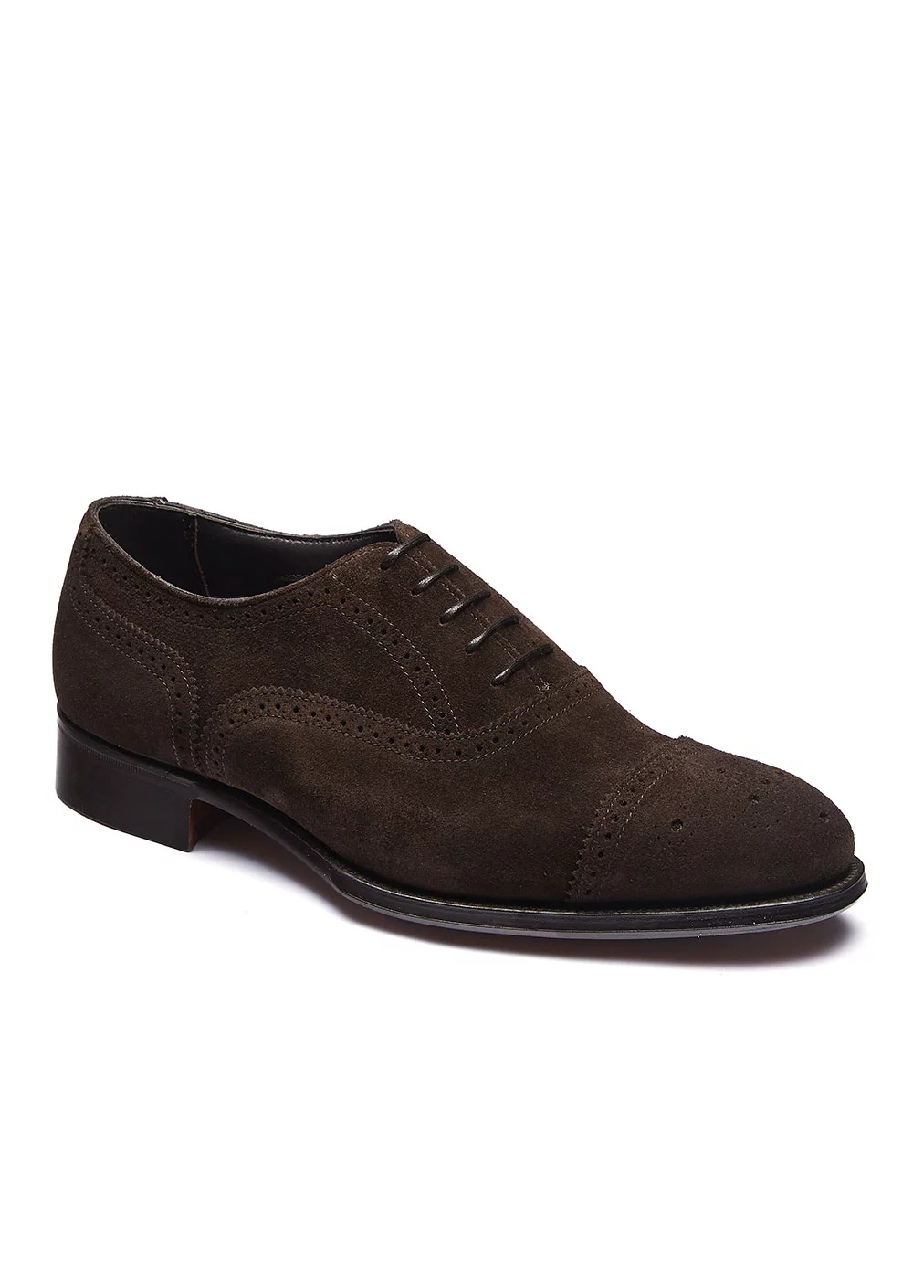 RICHELIEU HERRICK VEAU VELOURS MARRON FONCÉ