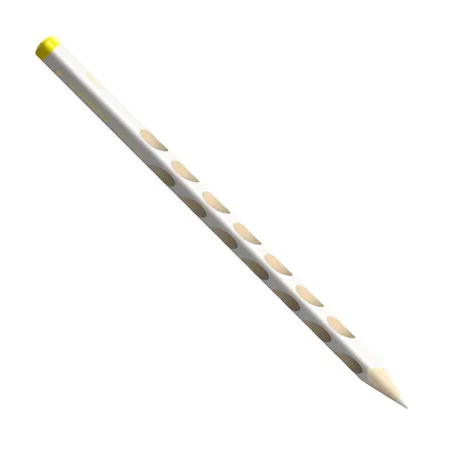 Ergonomischer Buntstift für Linkshänder - STABILO EASYcolors - Einzelstift - weiß