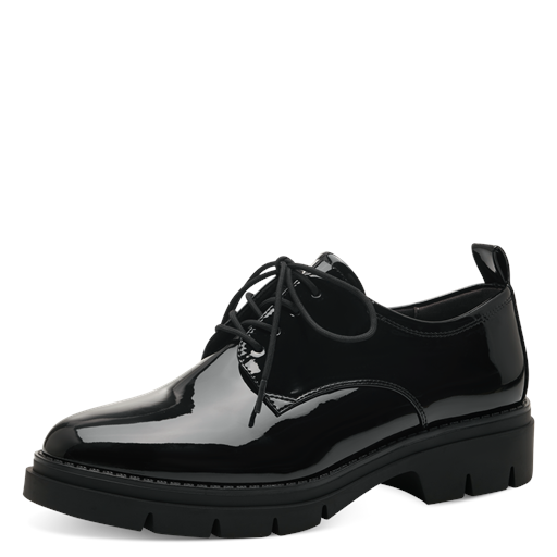 Tamaris Jutta Sko, Black Patent, 40