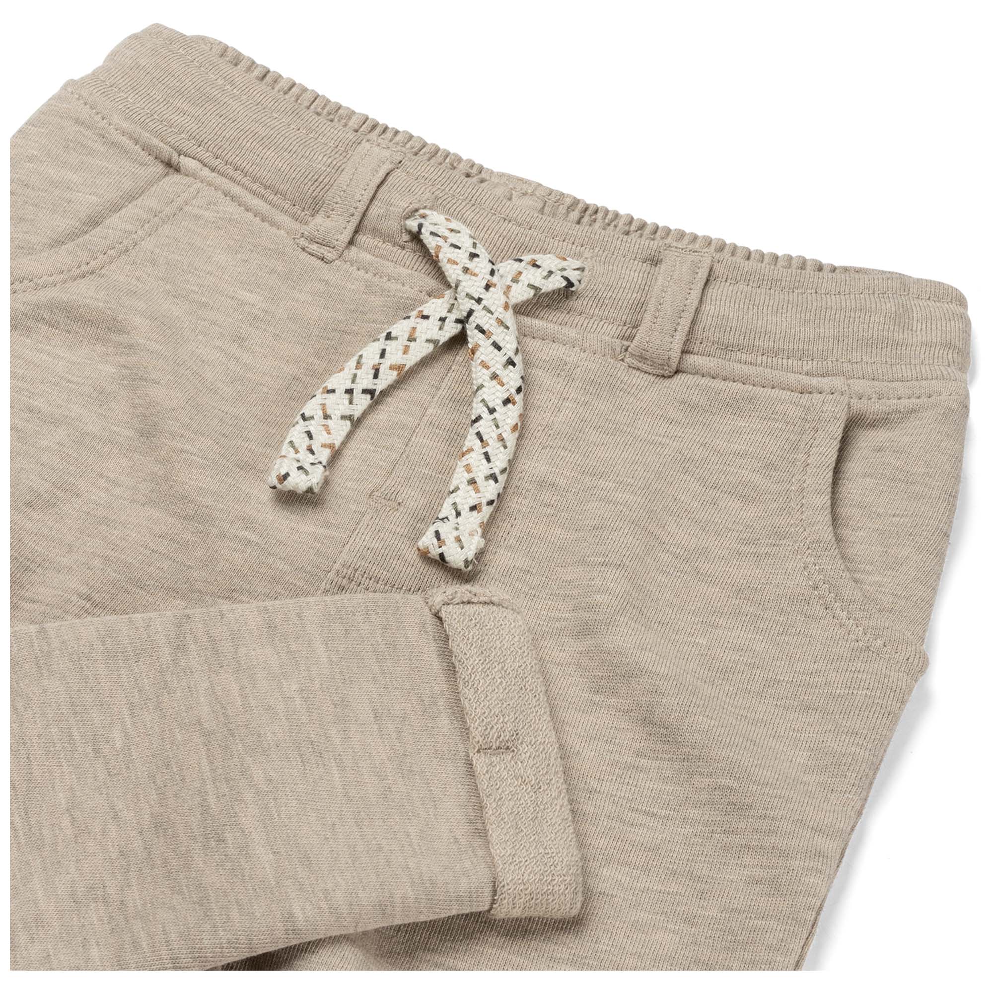 Prénatal peuter broek  effen bruin