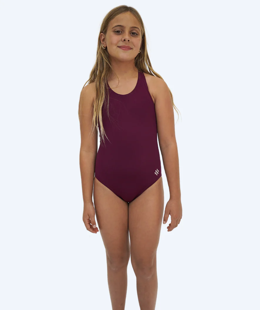 Watery badedragt til piger - Eco Poolparty - Ruby Red