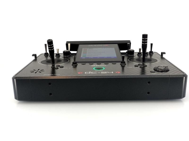 Jeti Fernsteuerung DC-24 II Carbon Line Grau Professioneller 2.4 GHz Duplex Pultsender