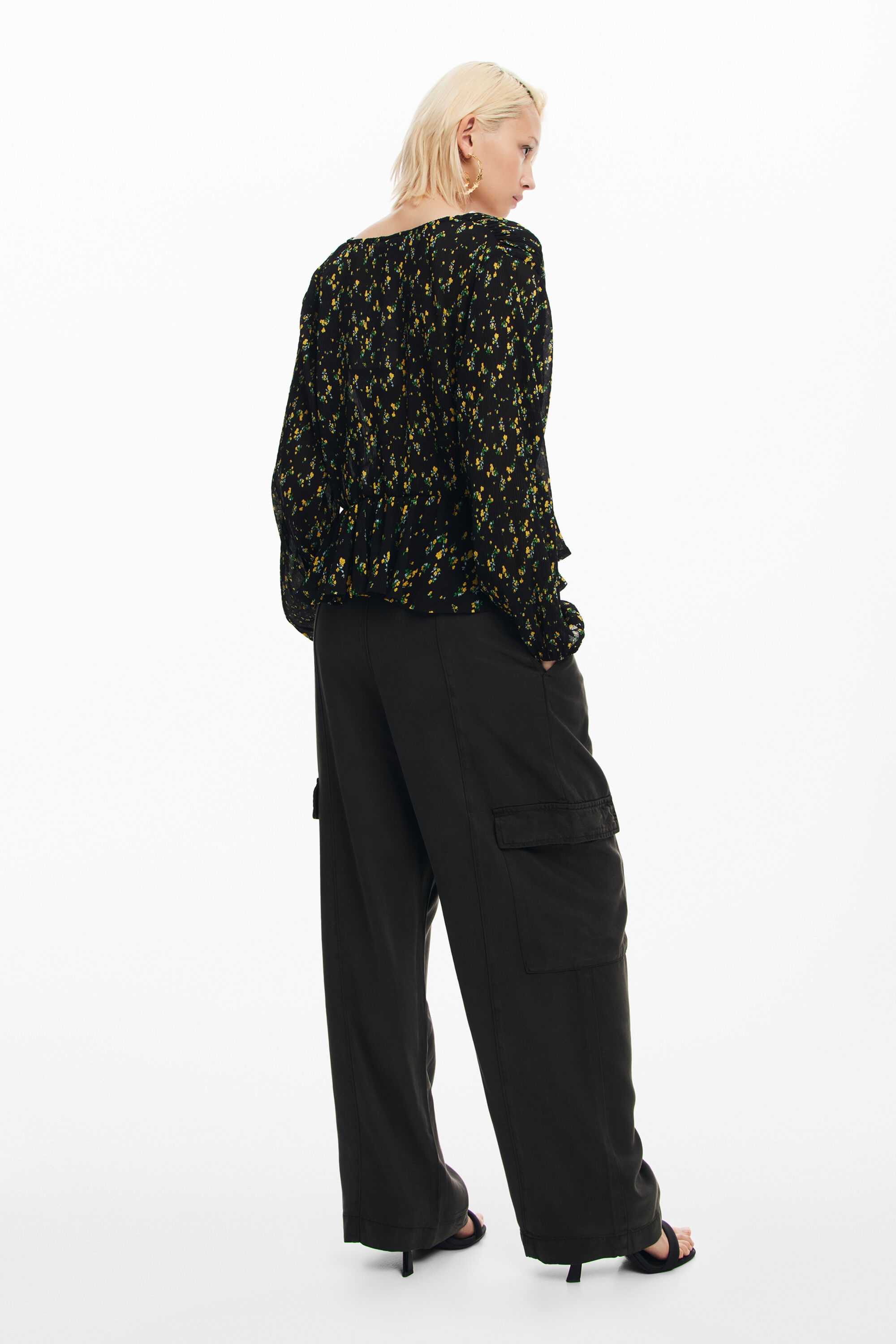 Blusa estampado flores