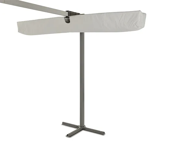 Leco Sonnendach, 400 x 250 cm, hellgrau