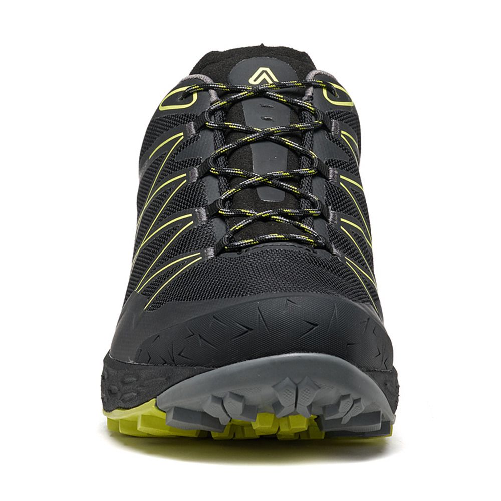 Asolo TAHOE GTX - Chaussures trekking Homme black/safety yellow