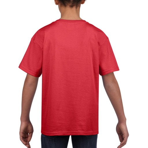 Camiseta básica de manga curta Gildan, elegante e macia
