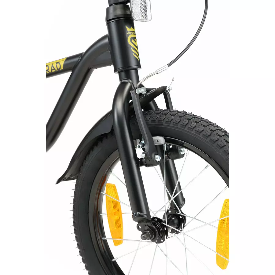 Löwenrad Kinderrad 16 Zoll LR Classic schwarz