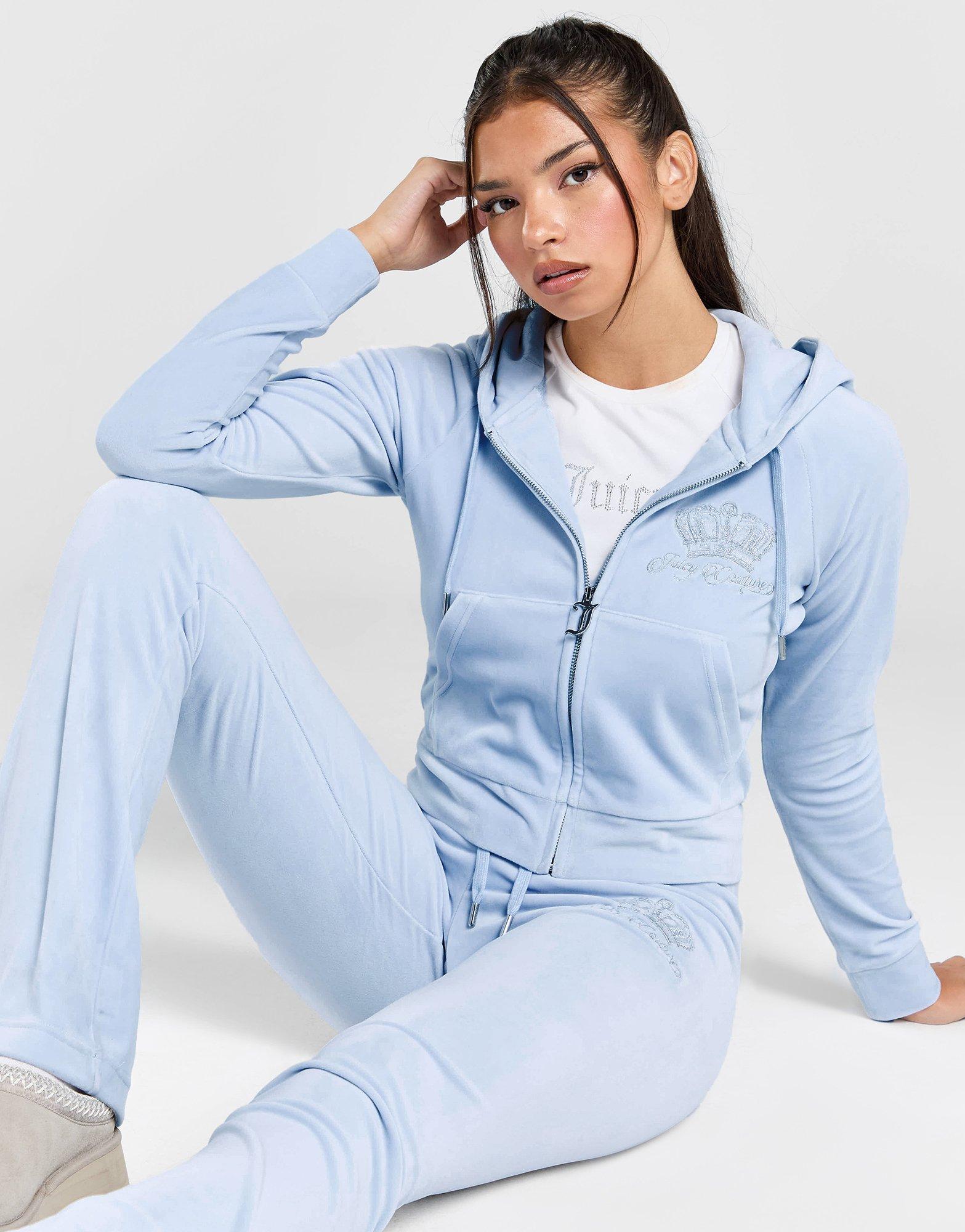 JUICY COUTURE Sweat à Capuche Zippé OG Velours Zippé Femme