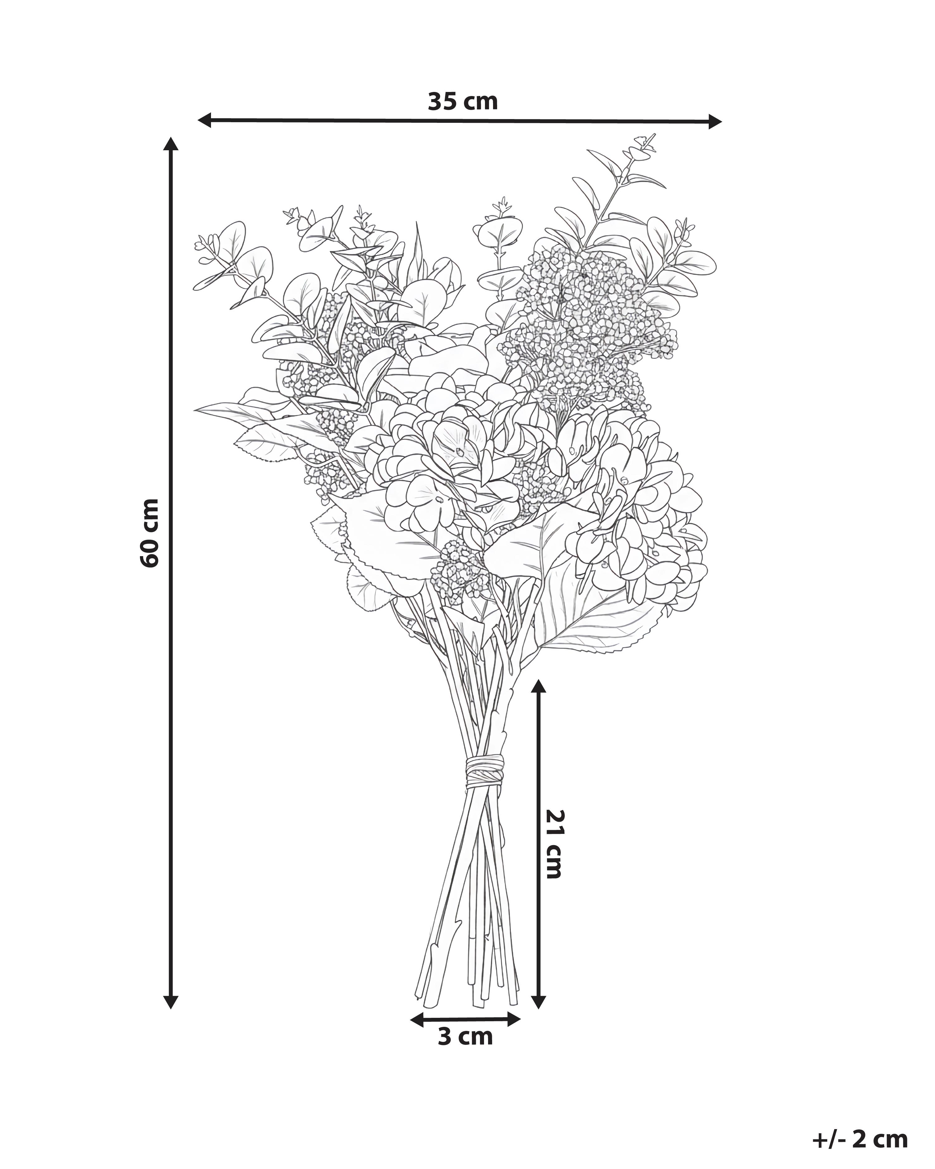 Kunstbloemenboeket MINDE 60 cm Roze