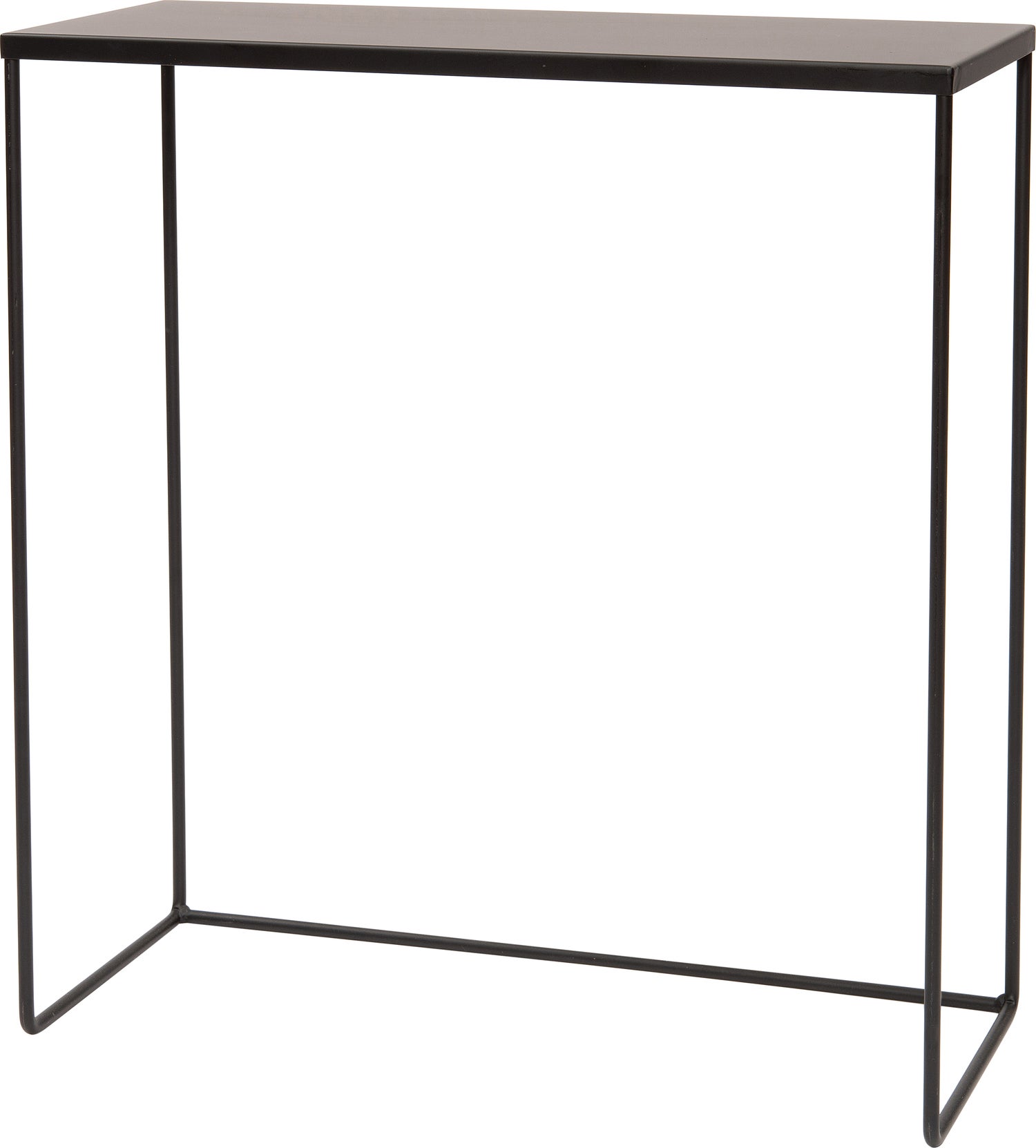 Intratuin bijzettafel Amy zwart 60 x 25 x 64 cm