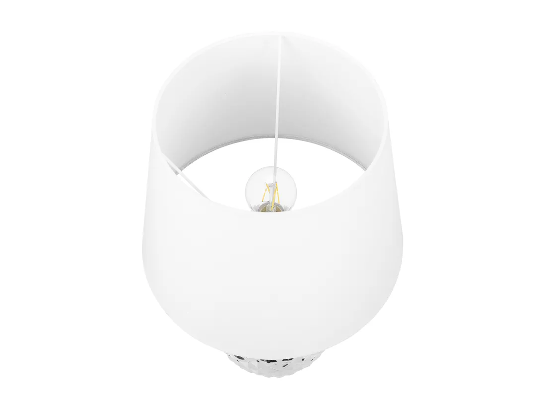 Lampe à poser PINEAPPLE Céramique Argenté