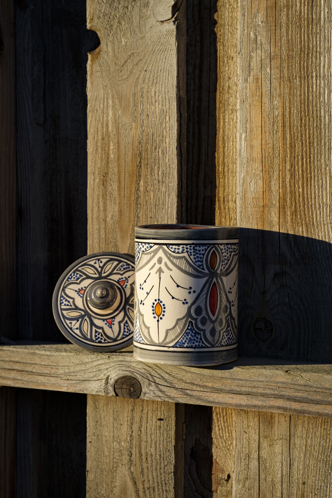 Zierbehälter, Ø 9,5 cm, H 12 cm von fischer's lagerhaus