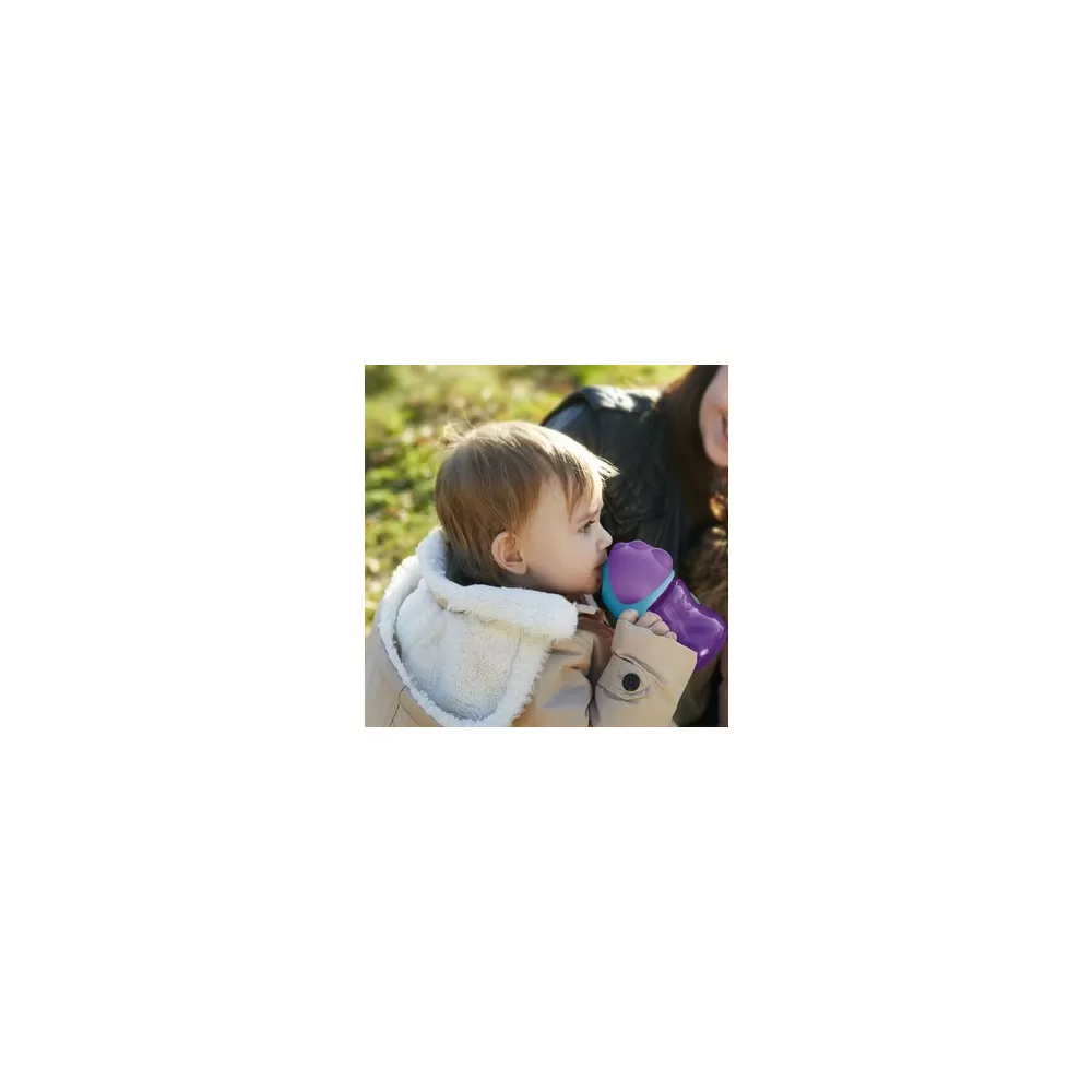 Philips Avent sugerørskop (9mdr ) 200ml - Lilla/Turkis
