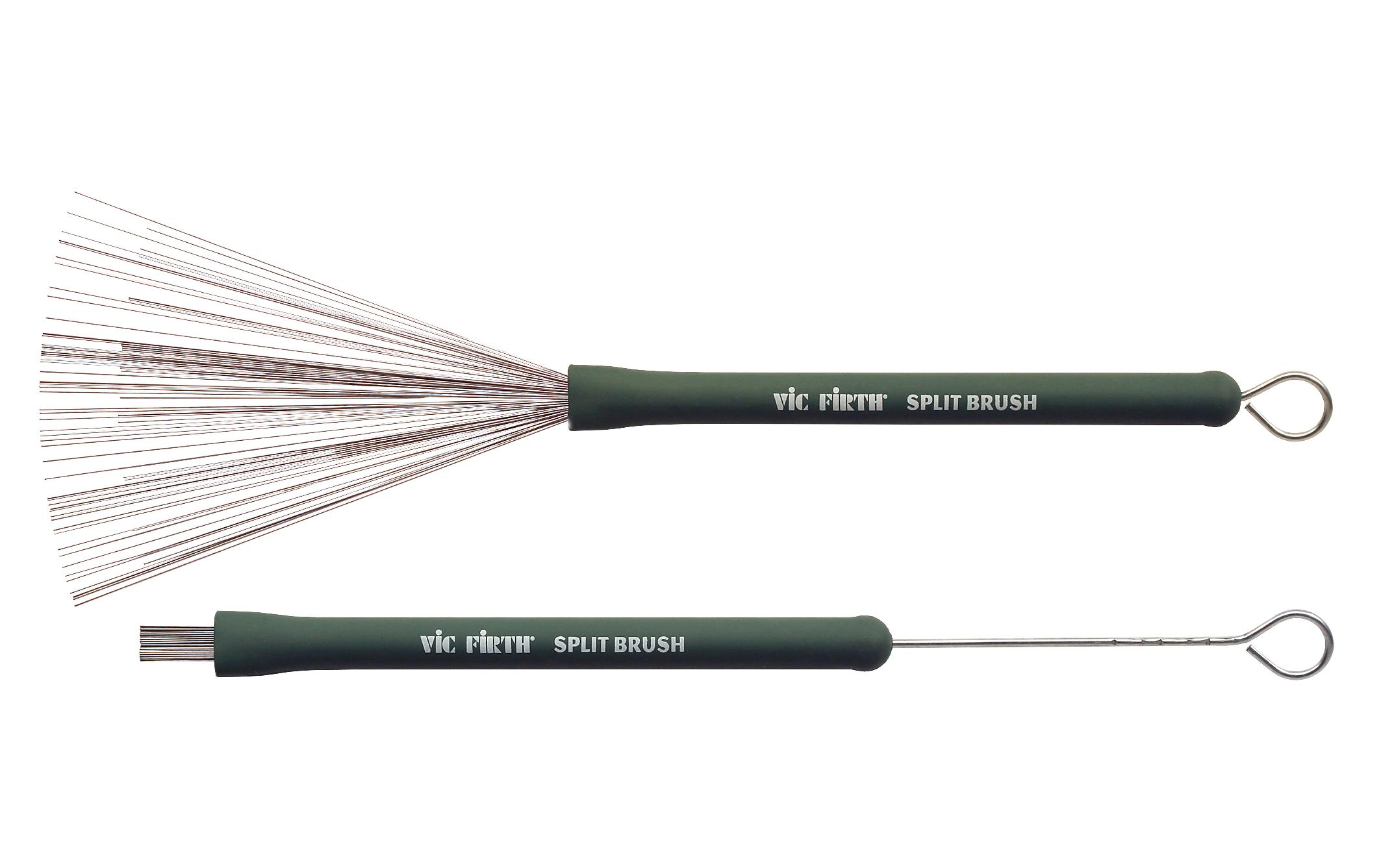Split Brushes PaarDrum-Besen mit doppelter Reihe von Drähten