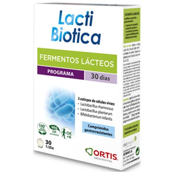 Lactibiotica 30 Comprimidos