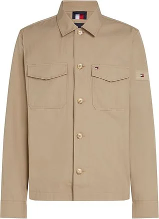 Tommy Hilfiger Overshirt Beige MW0MW38712-RBT kopen