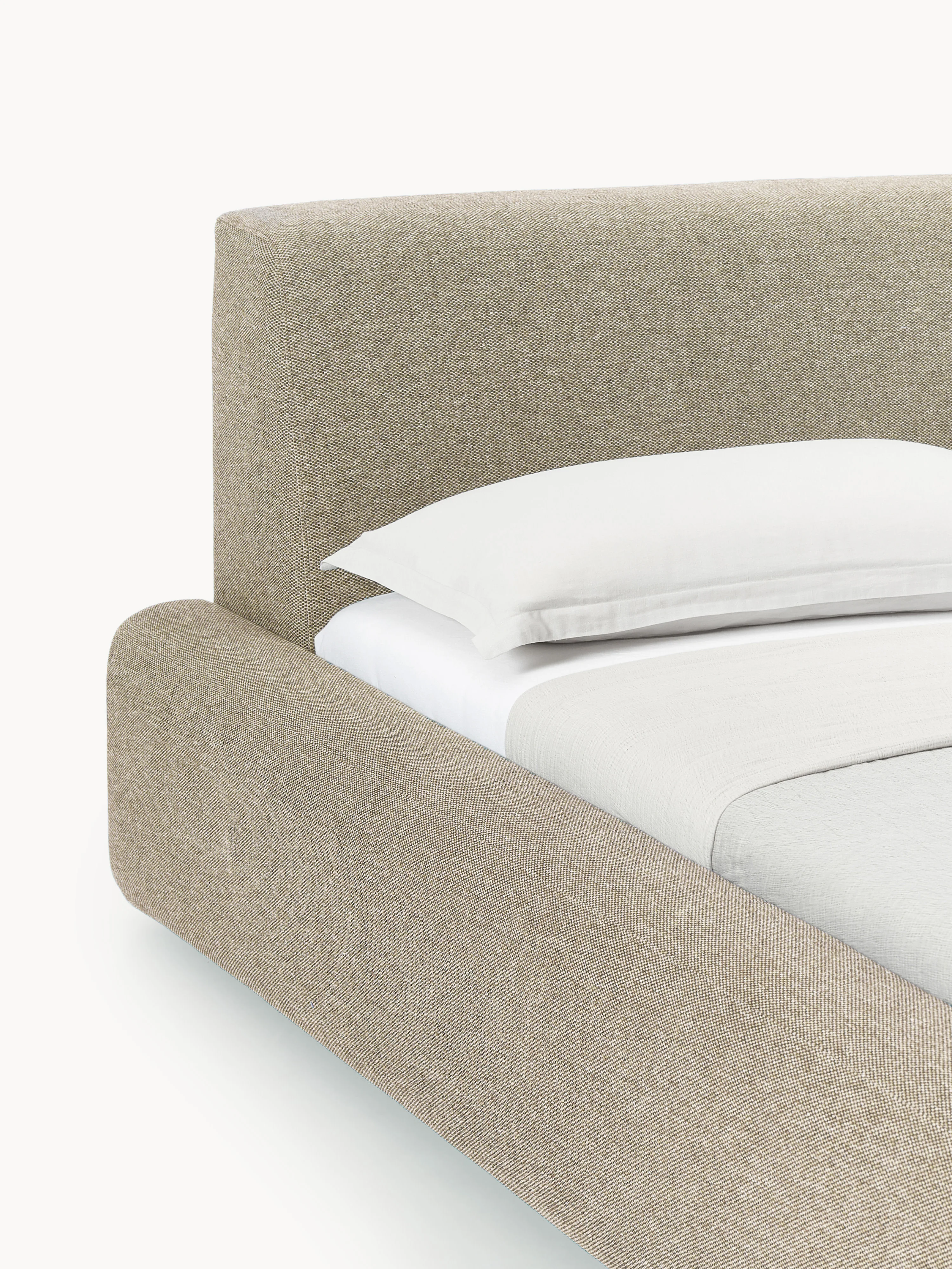 Gestoffeerd bed Melva met opbergruimte