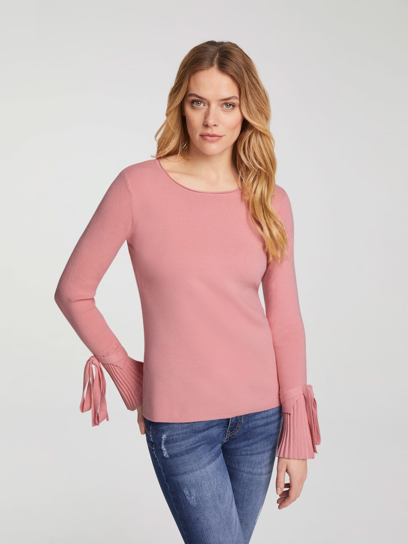Pull tricot fin doux et agréable