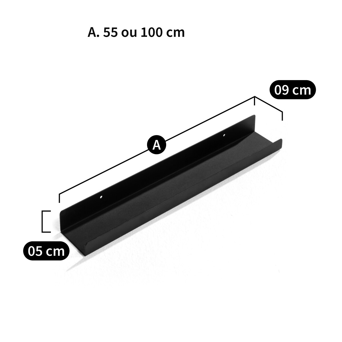 AM.PM<br>Suporte para moldura de aço, Galeria
