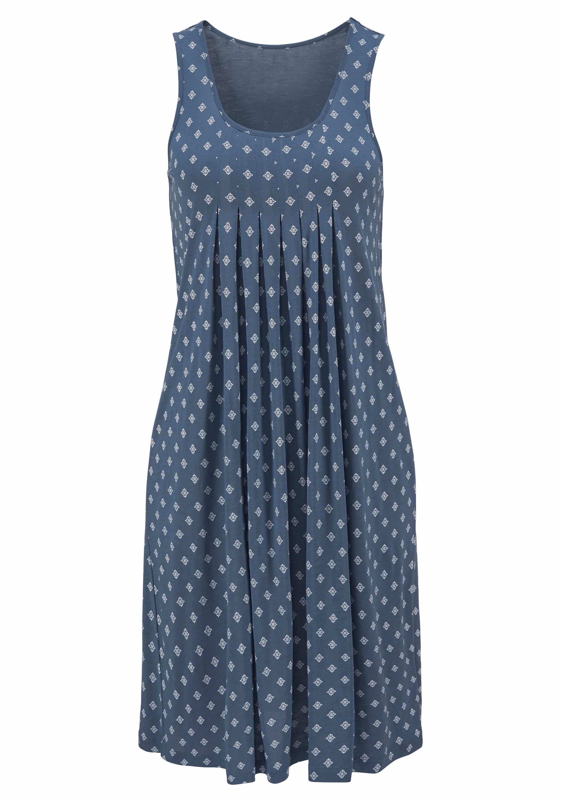 Beachtime Strandkleid mit Ornamentdruck, Minikleid, Sommerkleid