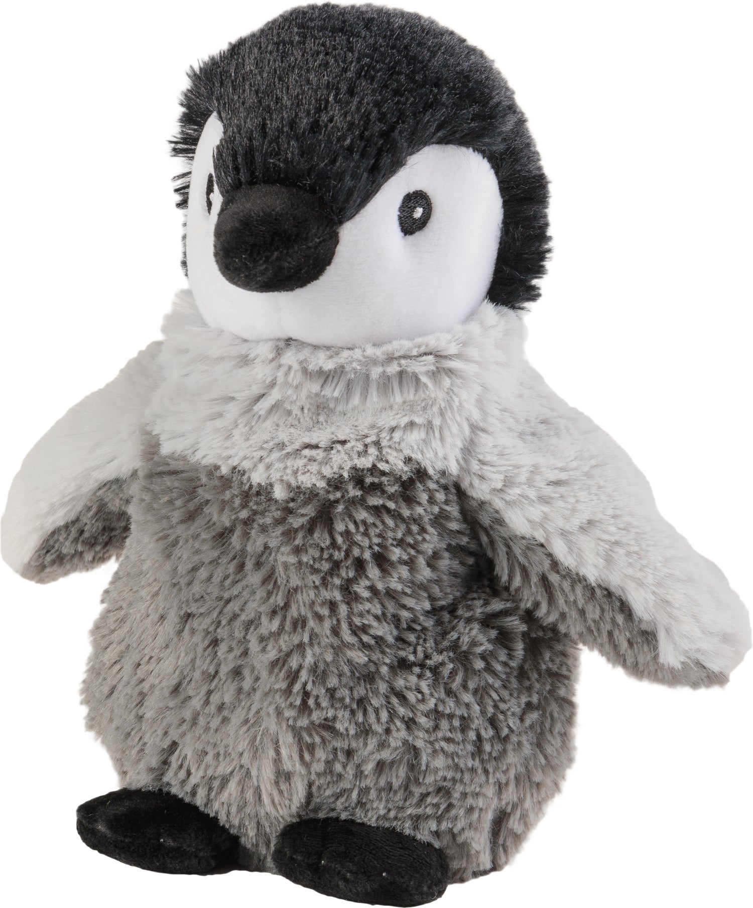 Warmies magnetronknuffel pinguïn grijs 11 x 16 x 19 cm