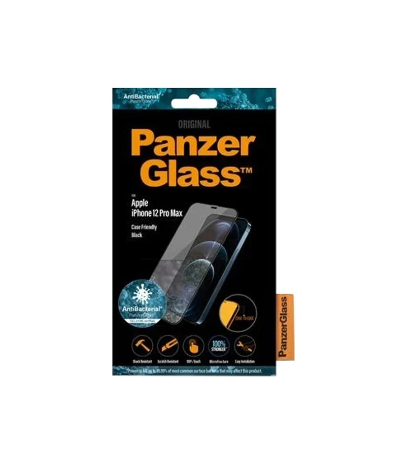 PanzerGlass - iPhone 12 Pro Max (CF), Black (AB)