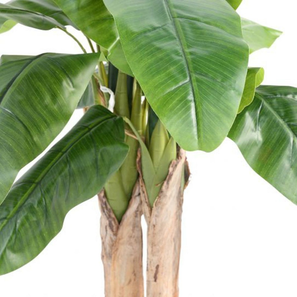 Bananier artificiel en pot 3 troncs naturel h 132 cm vert - choisissez votre hau