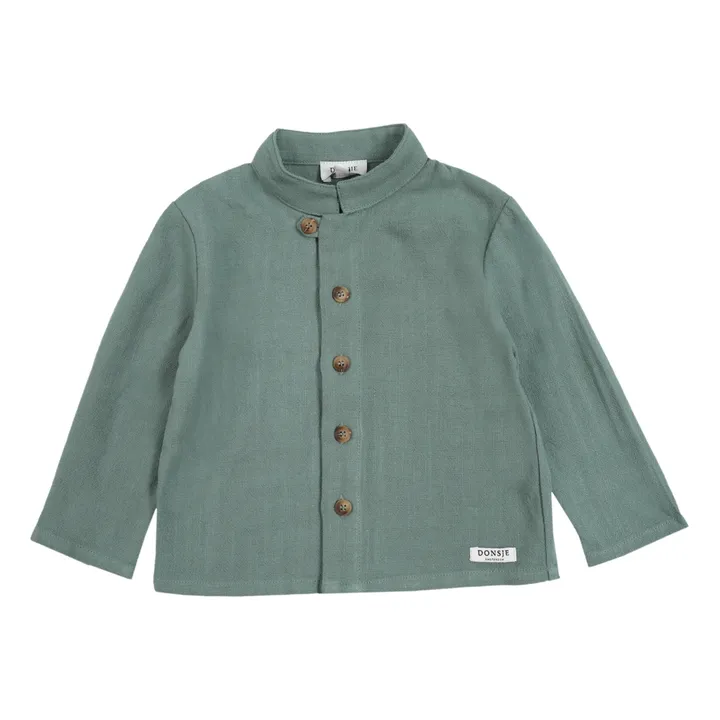 Donsje Chemise Jaims en Lin | Sauge