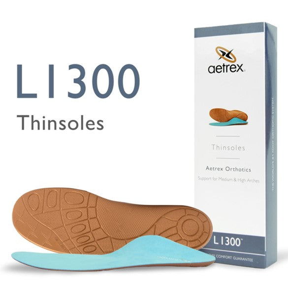 Aetrex Thinsoles Orthotics - Indlægssåle til unisex - Uden udtagelige