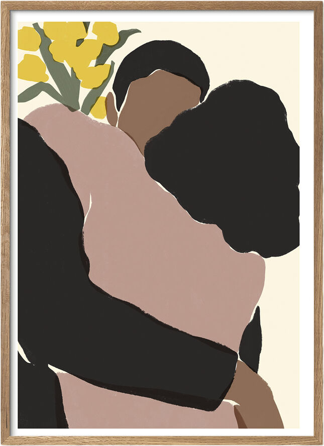 Poster & Frame Sacrée Frangine - Cherish Flerfarvet