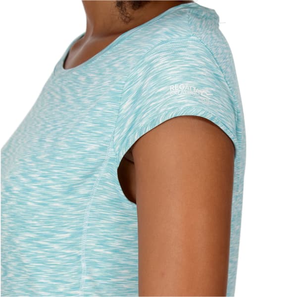 T-shirt randonnée REGATTA W HYPERDIMENSION II AMAZONITE