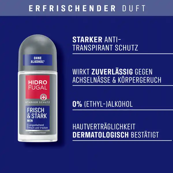 Frisch & Stark MEN Anti-Transpirant Roll On