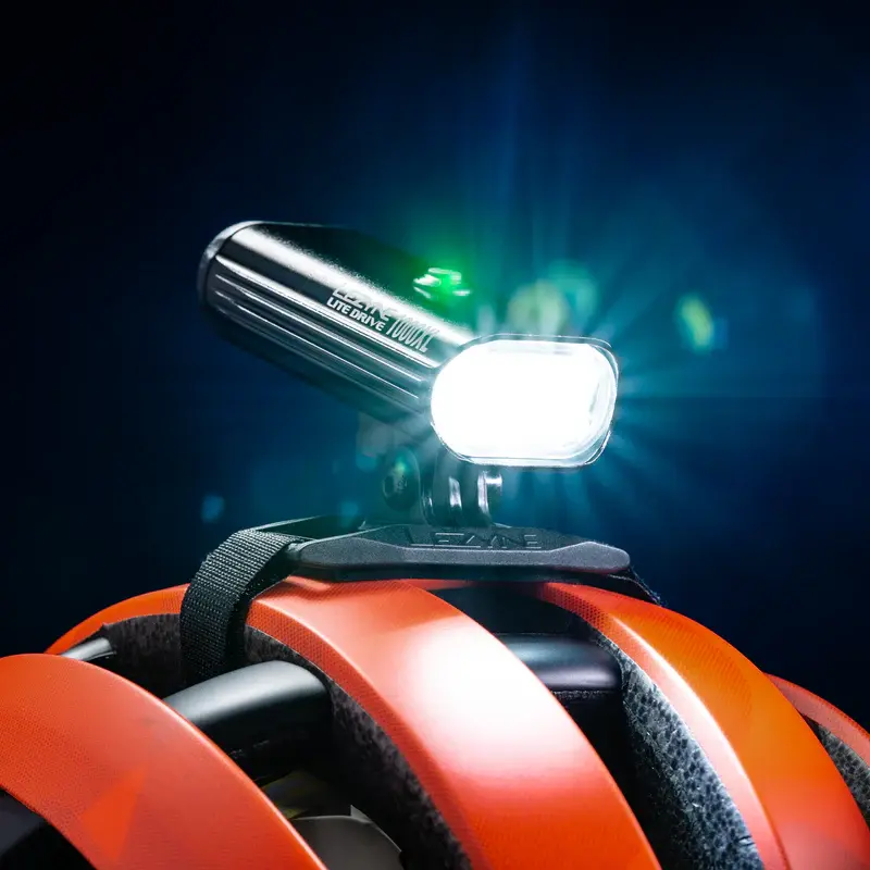 Lezyne LED Helmhouder Zwart
